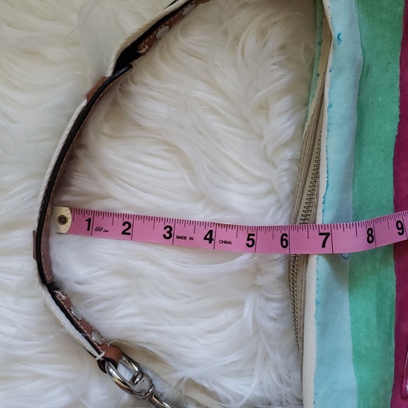 Coach Hamptons Watercolor Stripe Small Hobo - Picture 8 of 8